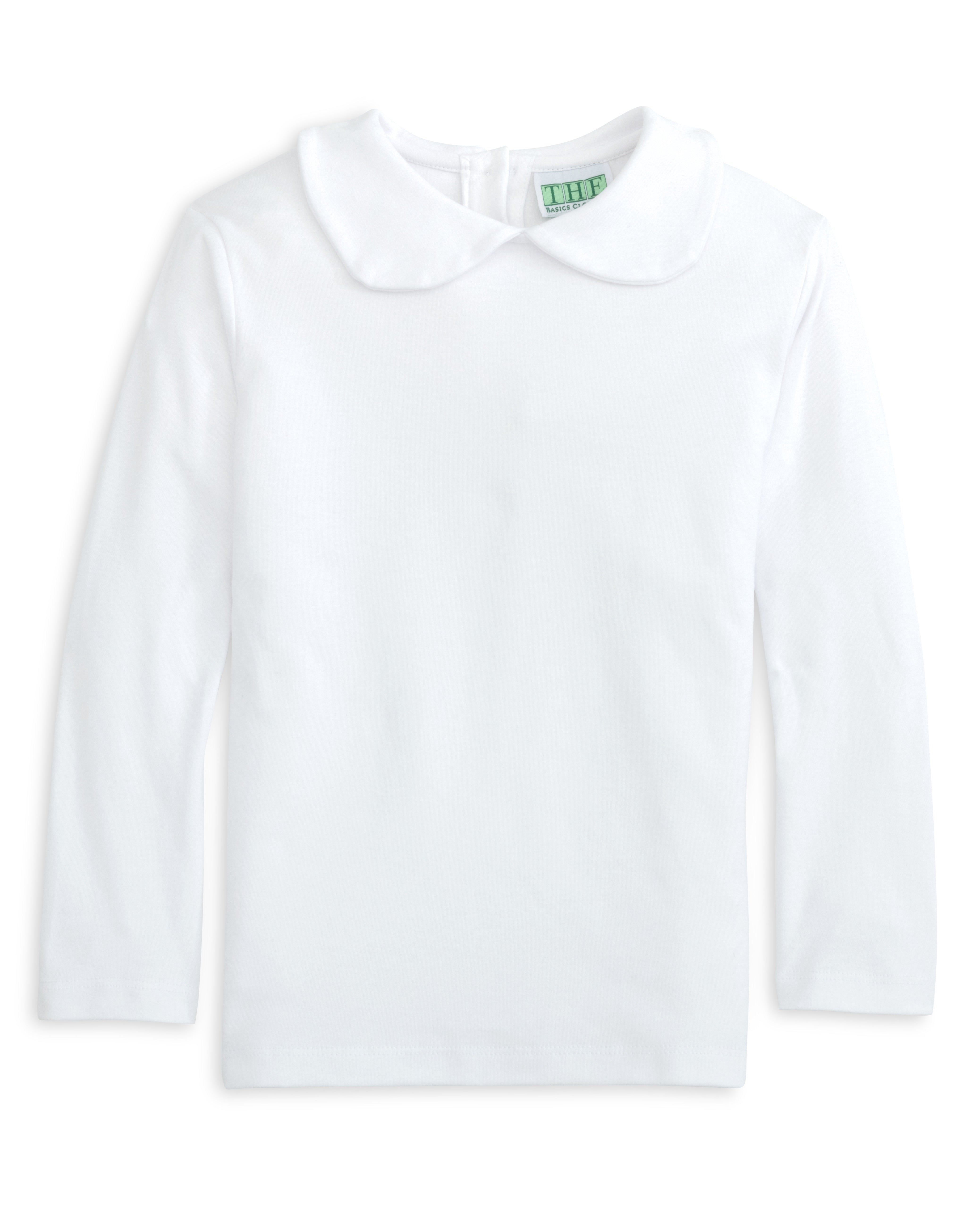 Long Sleeved Peter Pan Shirt